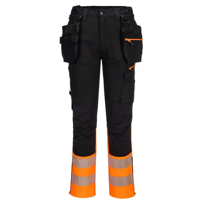 DX4 Hi-Vis Class 1 Detachable Holster Pocket Craft Trousers