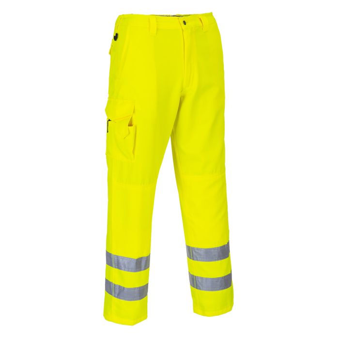 Hi-Vis Work Trousers - Yellow