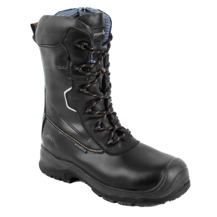 Portwest Compositelite Traction 10 inch (25cm) Safety Boot S3 HRO CI WR - Black