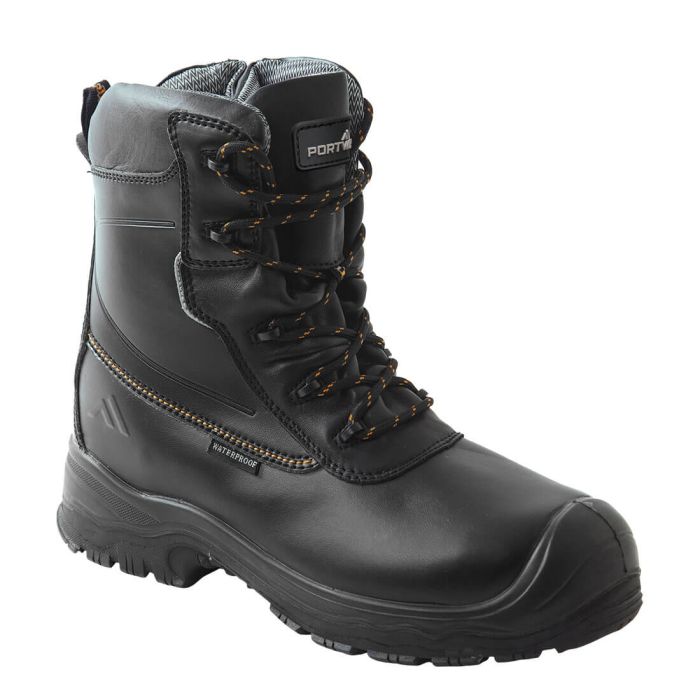 Portwest Compositelite Traction 7 inch (18cm) Safety Boot S3 HRO CI WR - Black