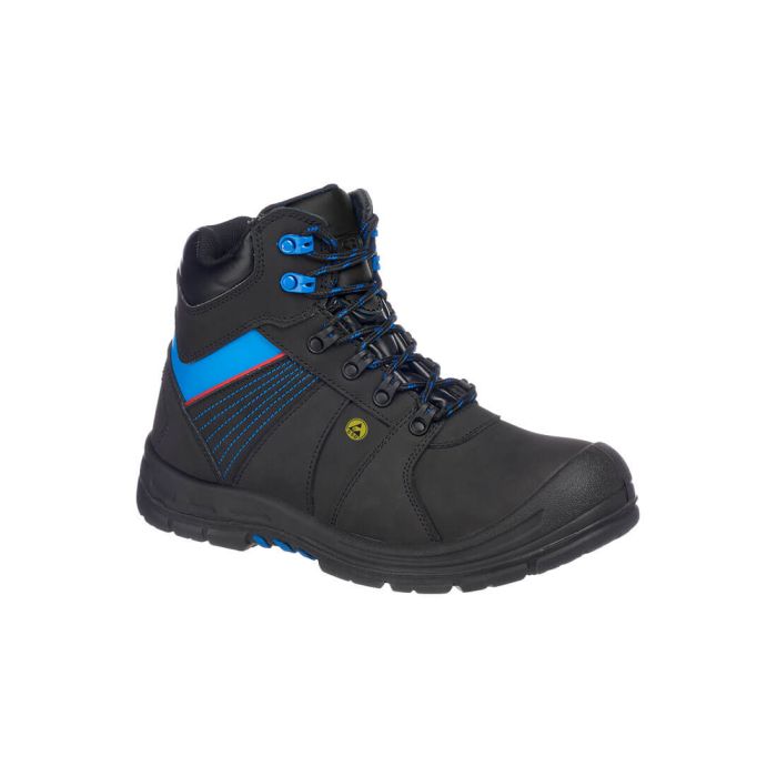 Portwest Compositelite Protector Safety Boot S3 ESD HRO - Black/Blue