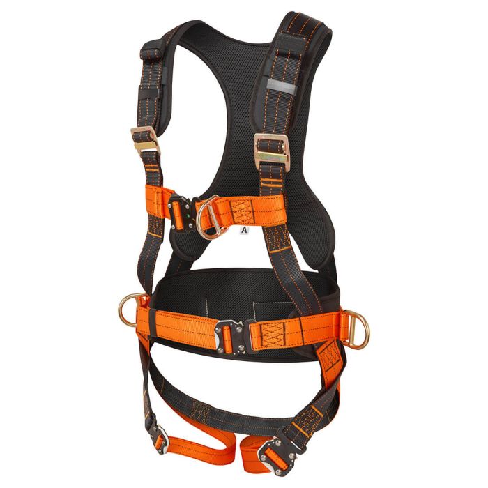 Portwest Ultra 3 Point Harness - Black/Orange