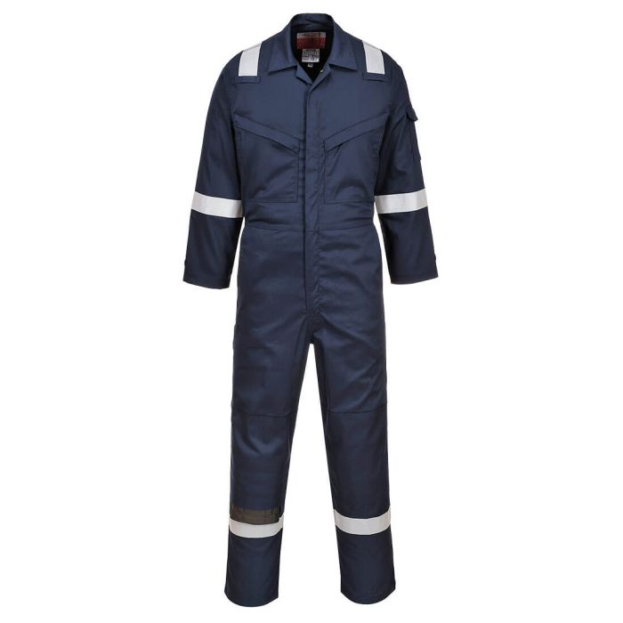 Insect Repellent Flame Resistant Coverall - Navy