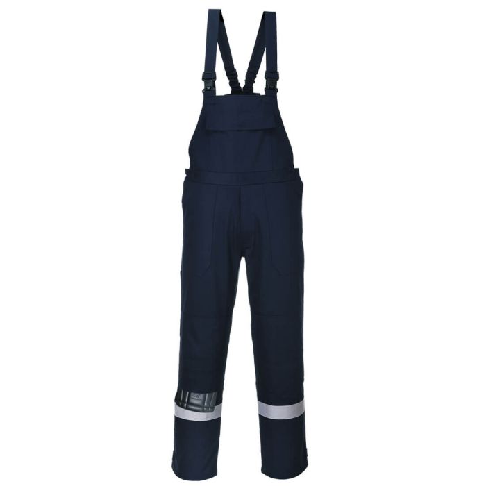 Bizflame Work Bib and Brace - Navy