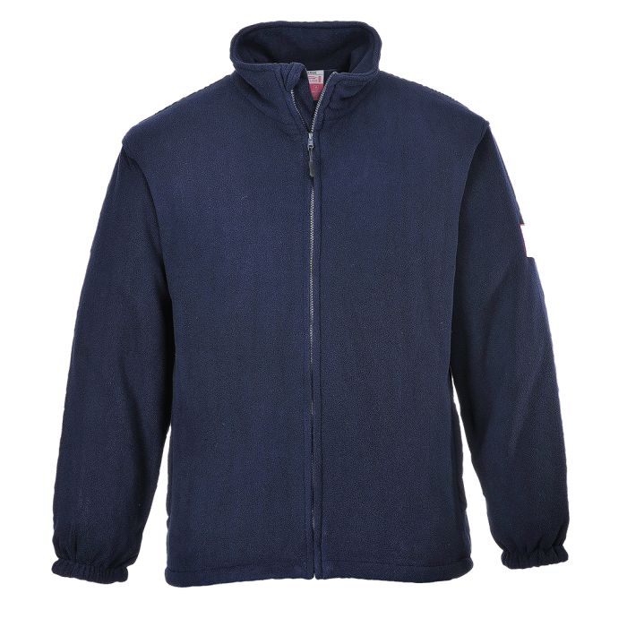 Flame Resistant Anti Static Fleece - Navy