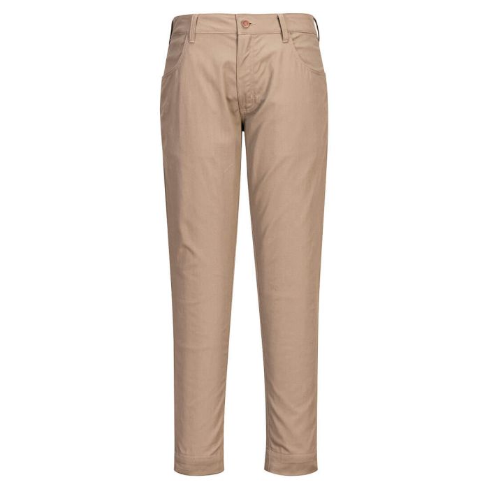 Bizflame 88/12 Stretch FR Work Pants - Khaki