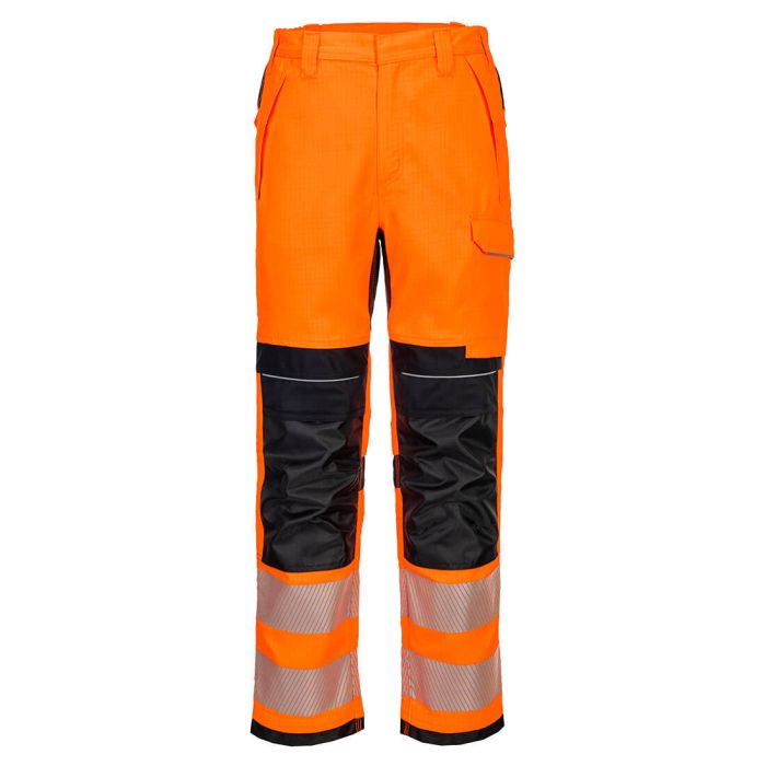 PW3 FR HVO Work Trousers - Orange/Black