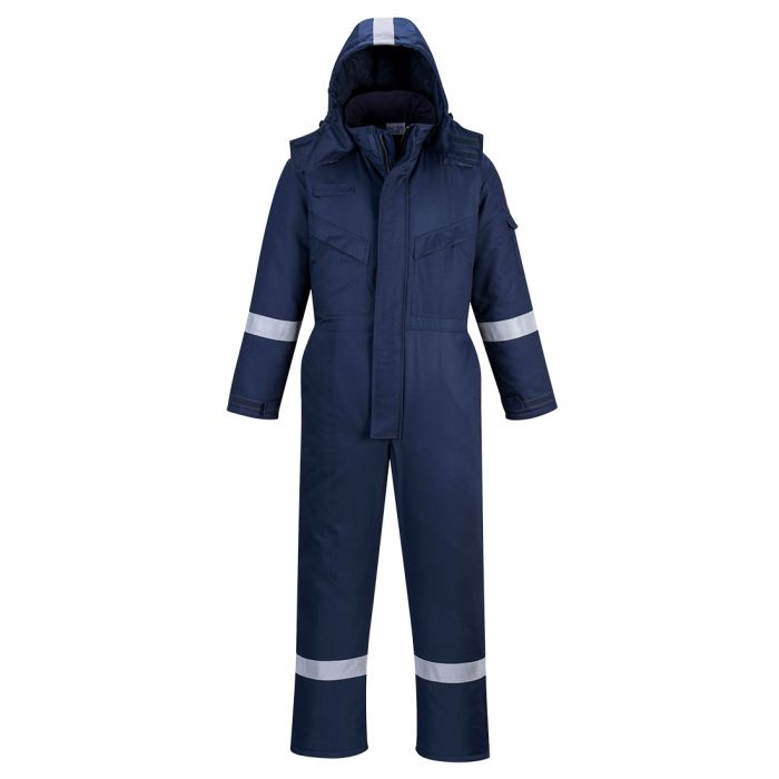 FR Anti-Static Winter Coverall - Navy