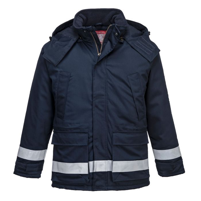 FR Anti-Static Winter Jacket - Navy