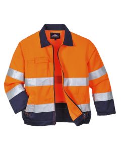 Madrid Hi-Vis Contrast Bomber Jacket