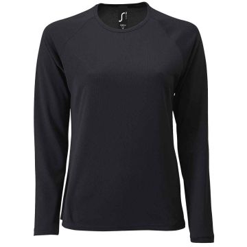 SOL'S Ladies Sporty Long Sleeve Performance T-Shirt