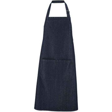 SOL'S Grant Denim Bib Apron with Pocket