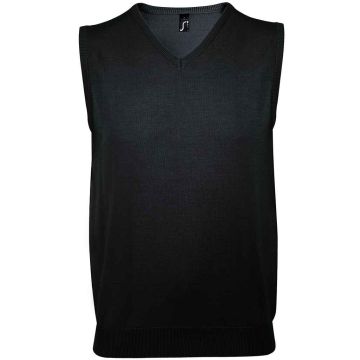 SOL'S Unisex Gentlemen Sleeveless Cotton Acrylic V Neck Sweater