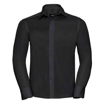 Russell Collection Long Sleeve Tailored Ultimate Non-Iron Shirt