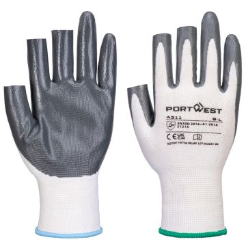 Grip 13 Nitrile 3 Fingerless Glove (Pk12)