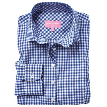 Brook Taverner Ladies Kansas Gingham Long Sleeve Shirt