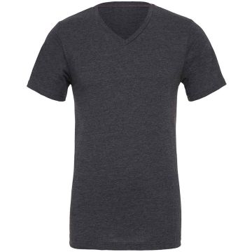 Canvas Unisex Heather CVC V Neck T-Shirt