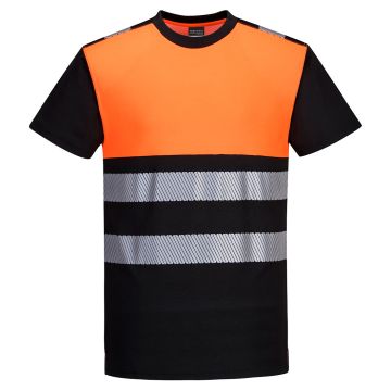 PW3 Hi-Vis Cotton Comfort Class 1 T-Shirt S/S