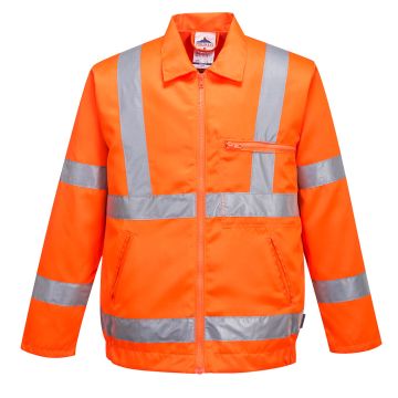 Hi-Vis Polycotton Bomber Jacket