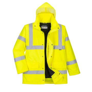 Hi-Vis Breathable Winter Traffic Jacket