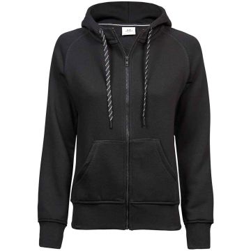 Tee Jays Ladies Fashion Zip Hooded Sweatshirt